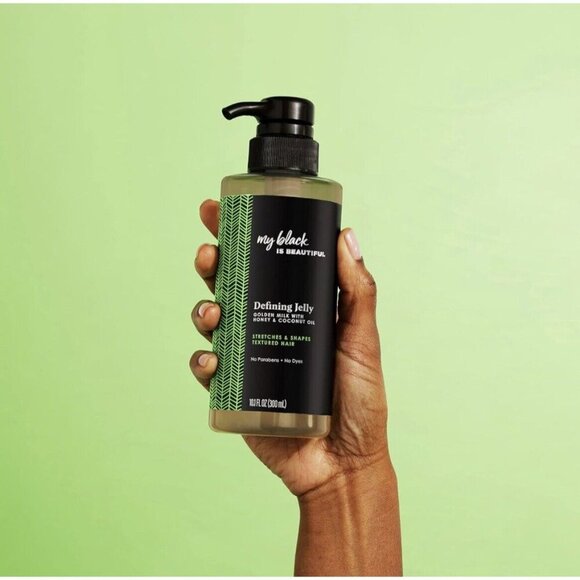 NEW My Black is Beautiful Defining Jelly for Curly & Coily Hair with Coconut Oil - Picture 5 of 5